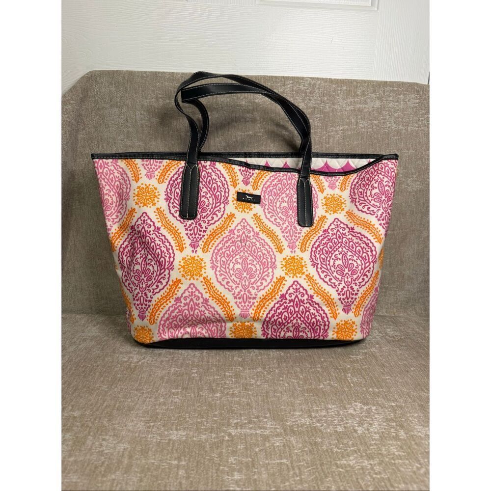 SCOUT Day Women's Geometric Tote Double Handle Tripper Bag Multicolor